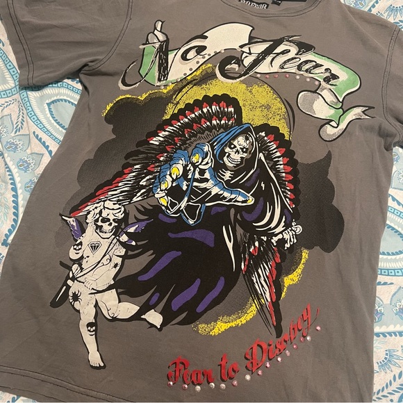 No fear grunge graphic T-shirt - Picture 2 of 4